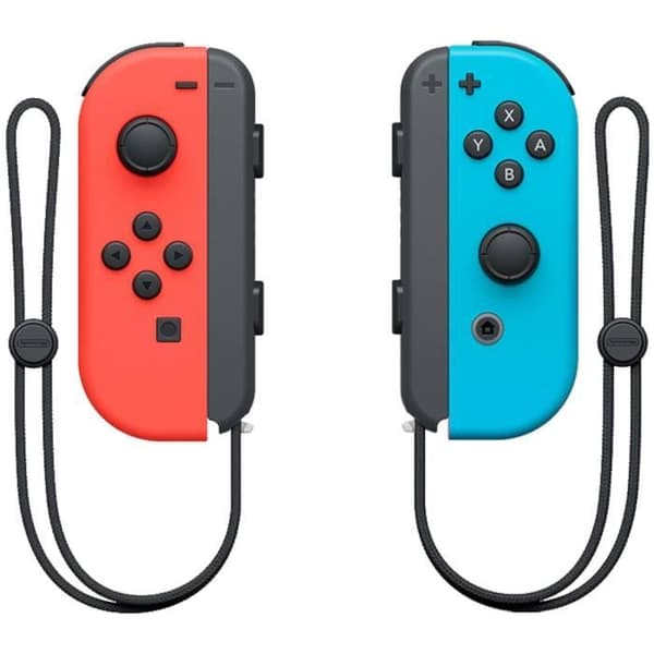Nintendo Switch-konsol • Neonblå & Neonröd