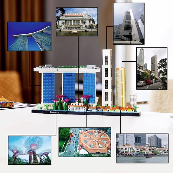 Klocki Architecture 21057 Singapur