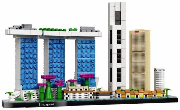 Klocki Architecture 21057 Singapur