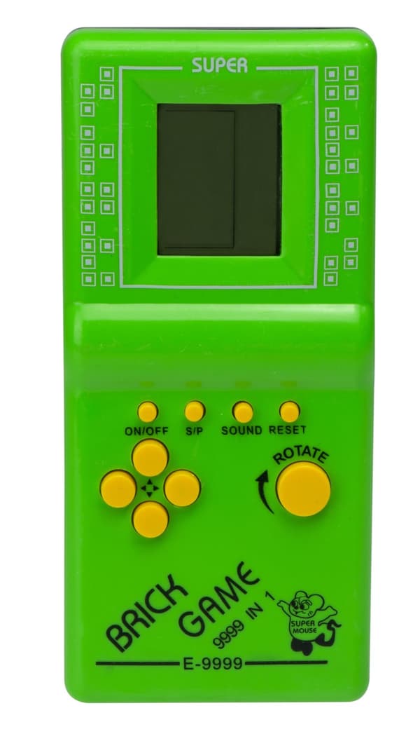 RoGer Electronic game Tetris Neon Green