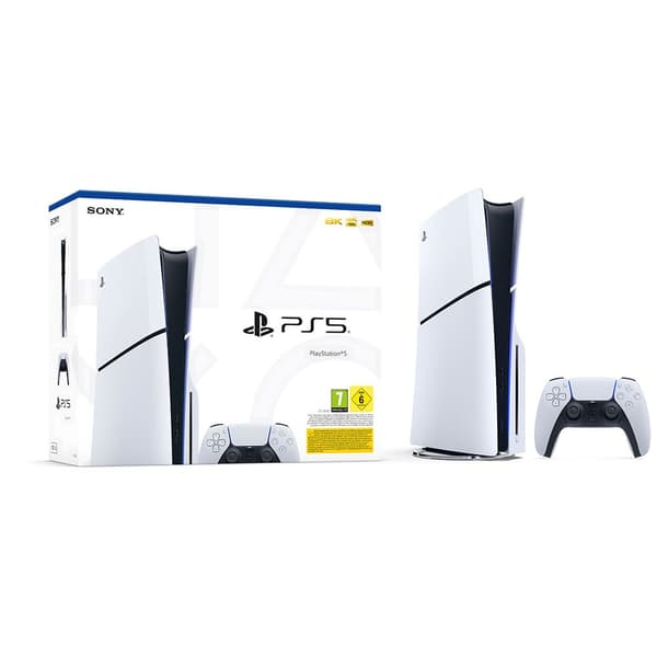 Playstation Konsoli Ps5 Slim Hopeinen Europe PAL