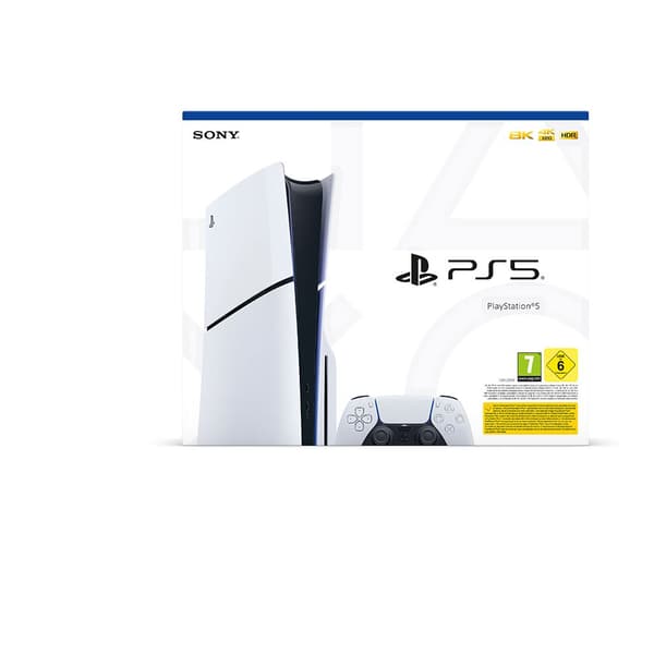 Playstation Konsoli Ps5 Slim Hopeinen Europe PAL