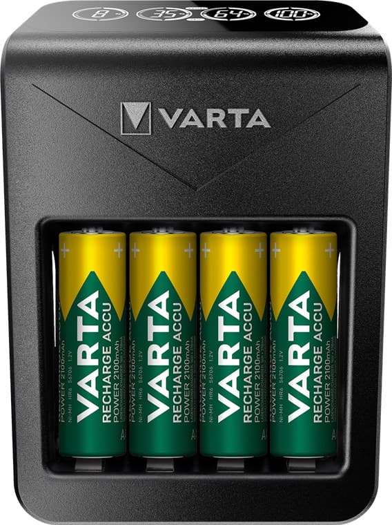 LCD Plug Charger+ (type 57687) inkl. 4x AA 2100 mAh
