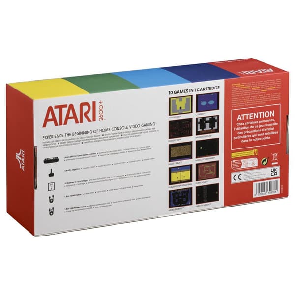 Keine Marke Och Atari 2600+ Controller 10 Spel Retro Trösta