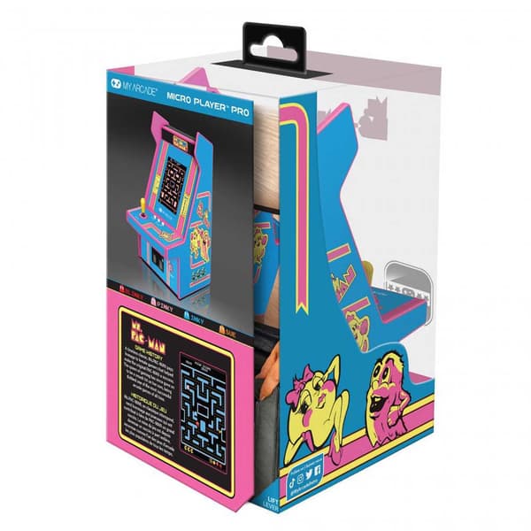 My Arcade Retro Konsol Micro Player Ms Pacman 6.5´´