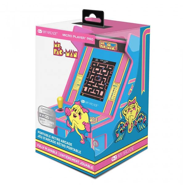 My Arcade Retro Konsol Micro Player Ms Pacman 6.5´´ Flerfarvet