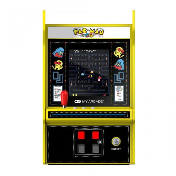 My Arcade Retro Konsol Micro Player Pacman 6.5´´
