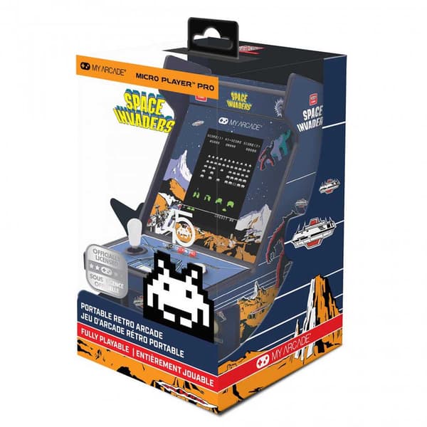 My Arcade Retro Konsol Micro Player Space Invaders 6.5´´ Multifärg