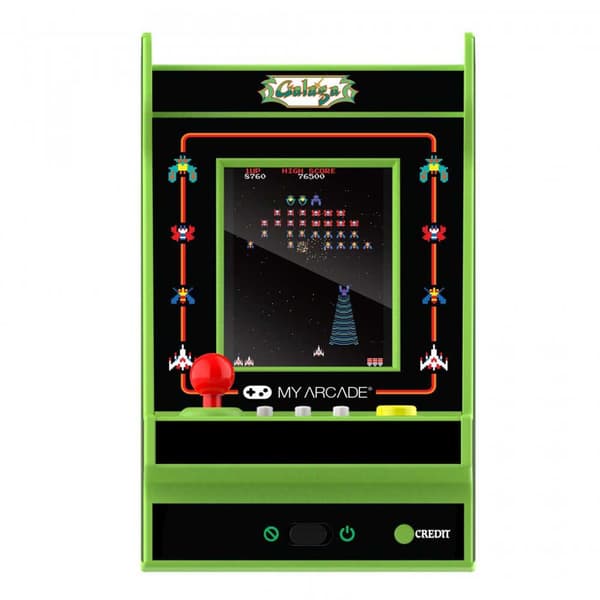 My Arcade Spel Nano Player Galaga 2 4.5´´ Retro Trösta