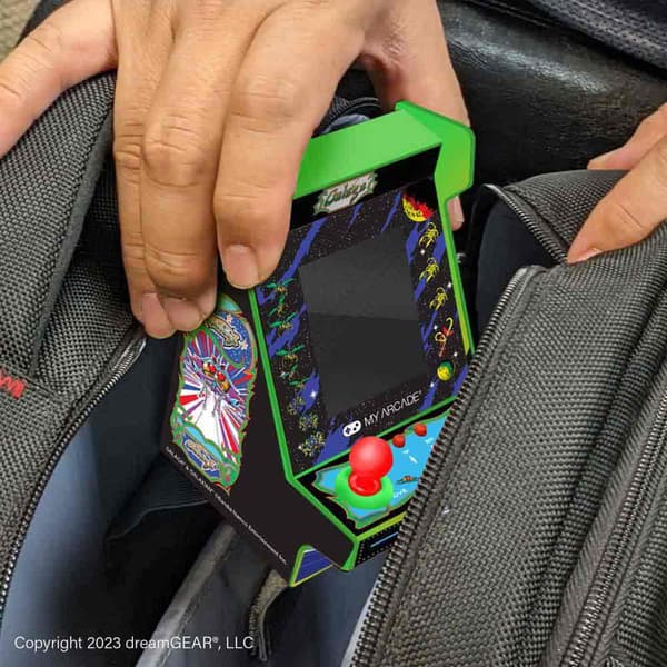 My Arcade Spel Nano Player Galaga 2 4.5´´ Retro Trösta