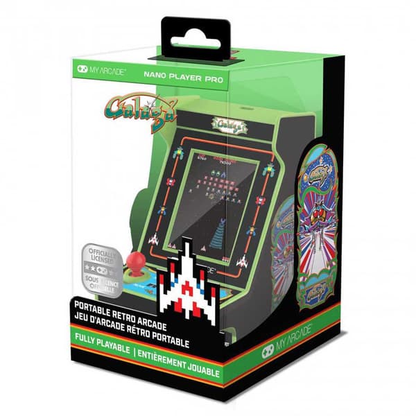 My Arcade Pelit Nano Player Galaga 2 4.5´´ Retro Konsoli Monivärinen