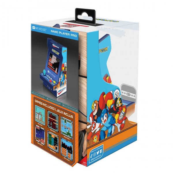 My Arcade Retro Konsoli Nano Player Megaman 4.5´´