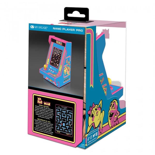 My Arcade Retro Konsol Nano Player Ms Pacman 4.5´´