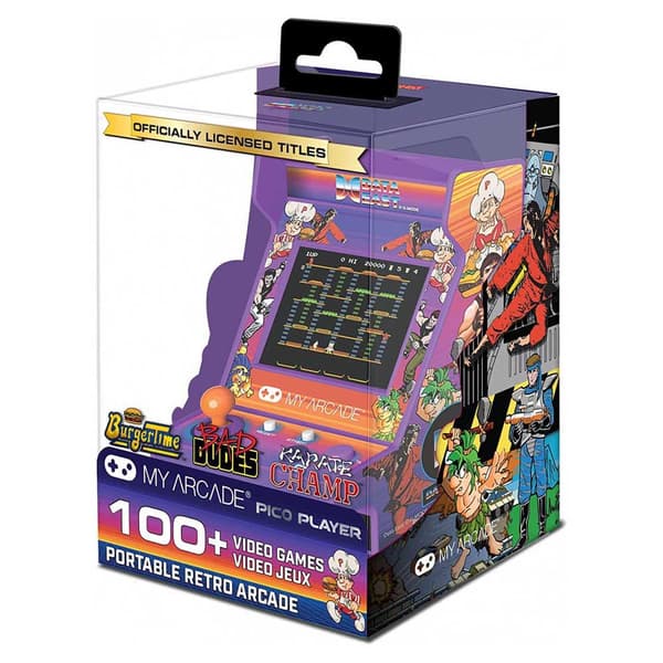 My Arcade Pelit Pico Player Data East 108 3.7´´ Retro Konsoli
