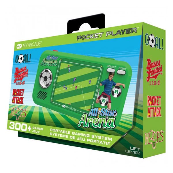 My Arcade Spil Retro Konsol Pocket Player Allstar Arena 308