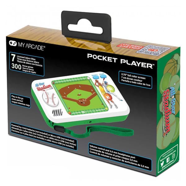 My Arcade Spil Retro Konsol Pocket Player Allstar Stadium 308