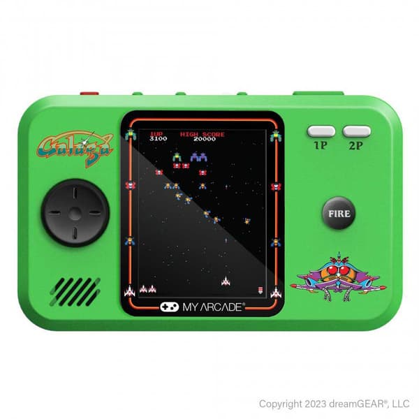 My Arcade Kannettava Retrokonsoli Pocket Player Galaga