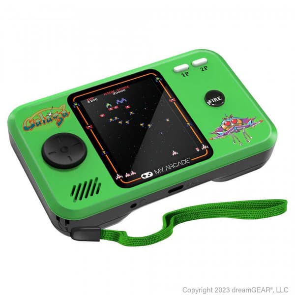My Arcade Kannettava Retrokonsoli Pocket Player Galaga