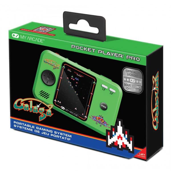 My Arcade Bærbar Retro Konsol Pocket Player Galaga