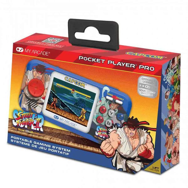 My Arcade Retro Konsol Pocket Player Street Fighter Ii Flerfarvet