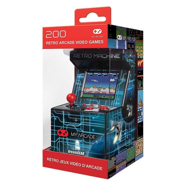My Arcade Retro Konsoli Retro Machine 200 Games 8 Bit Multifärg