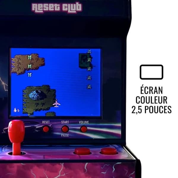 Mini Retro Arcade Terminal 200 Games Reset Vice - Klassisk spelkonsol med 200 inbyggda originalspel