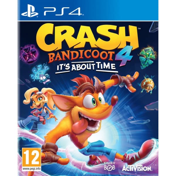 Crash Bandicoot 4: It's About Time -peli, PS4