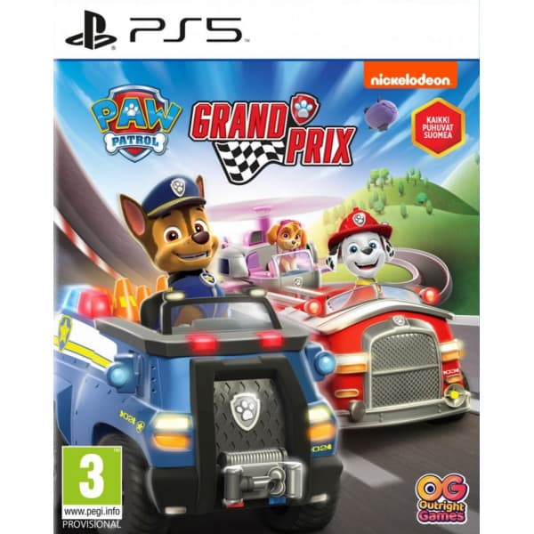 Paw Patrol Grand Prix -spelet för PS5