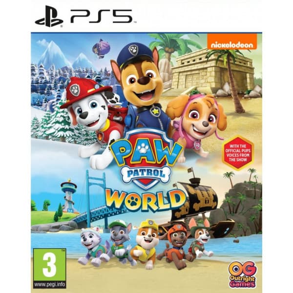 Paw Patrol-verden-spil til PS5