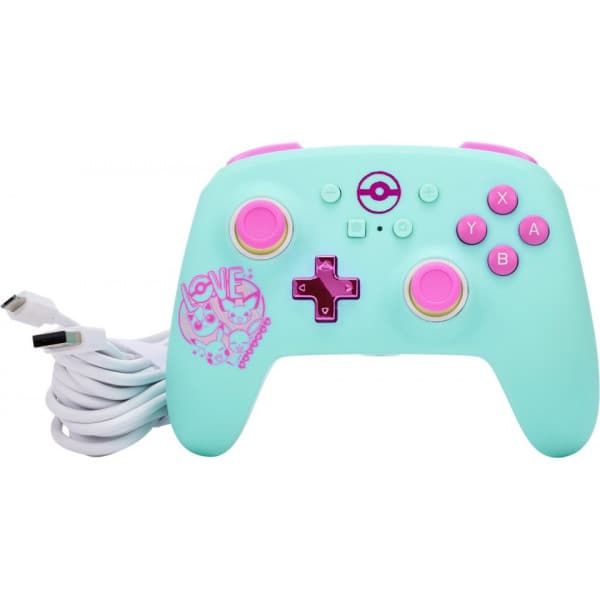 PowerA Enhanced Wired Controller-spilcontroller, Pokémon: Sweet Friends, Switch