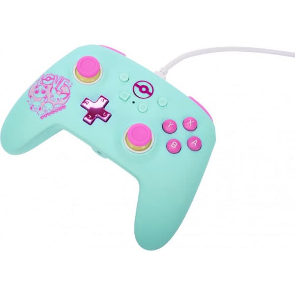 PowerA Enhanced Wired Controller-spilcontroller, Pokémon: Sweet Friends, Switch