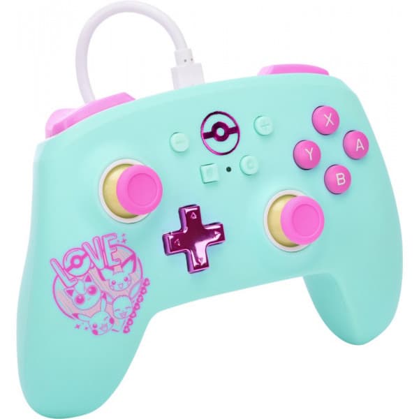 PowerA Enhanced Wired Controller-spilcontroller, Pokémon: Sweet Friends, Switch