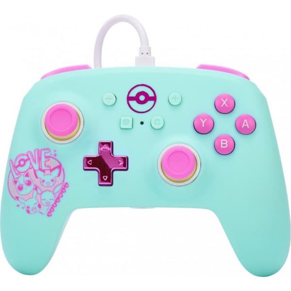PowerA Enhanced Wired Controller-spilcontroller, Pokémon: Sweet Friends, Switch