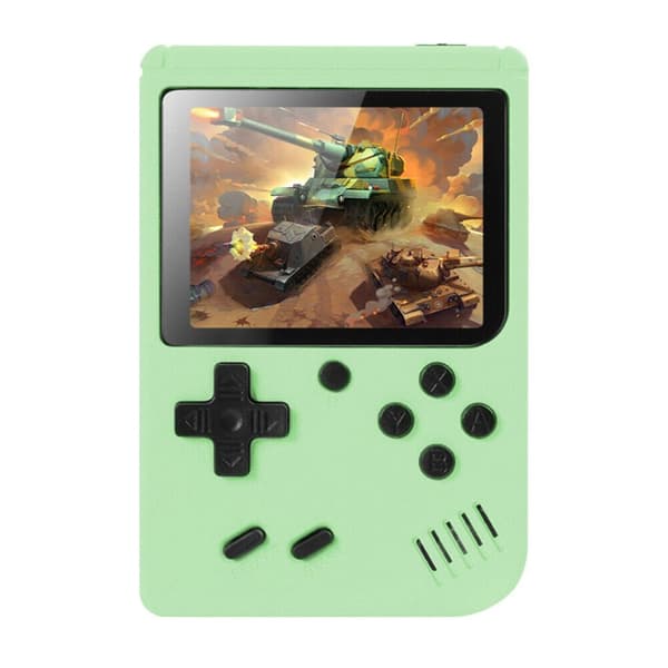 400 In 1 Classic Games Handheld Retro Video FC Game Console Player For Kids Adults Green
