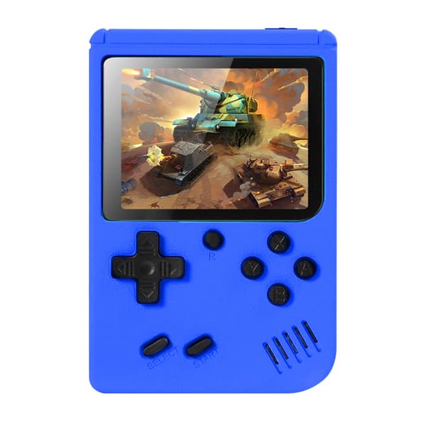 400 In 1 Classic Games Handheld Retro Video FC Game Console Player For Kids Adults Blue