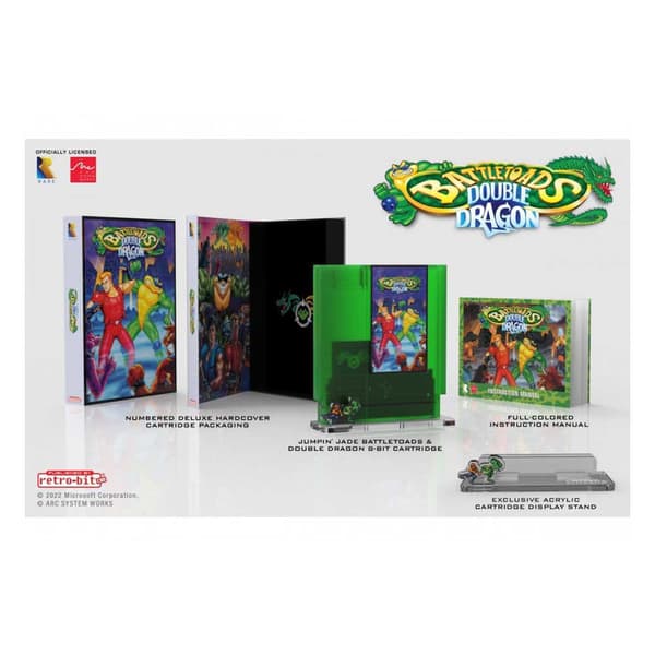 Retro-bit Battletoads & Double Dragon Snes Retropelikonsoli