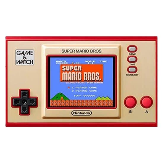 Nintendo Super Mario Bros Retro Console Gul PAL / EU Plug Beige, Rød