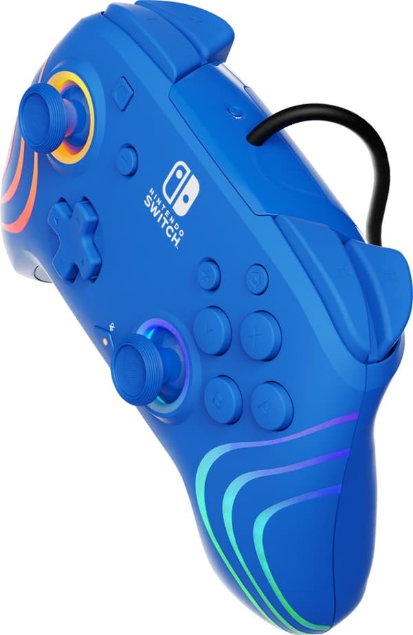 PDP Afterglow WAVE - Wired Controller - Blå - Nintendo Switch