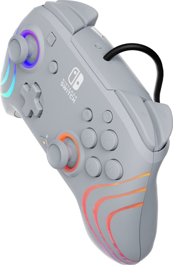 PDP Afterglow WAVE - Wired Controller - Grå - Nintendo Switch
