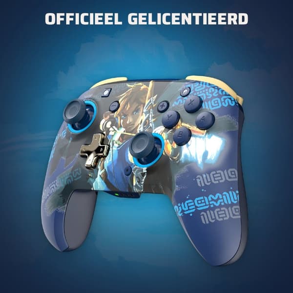PDP Gaming Rematch Wireless Controller - Link Hero Glow in the Dark (Nintendo Switch)
