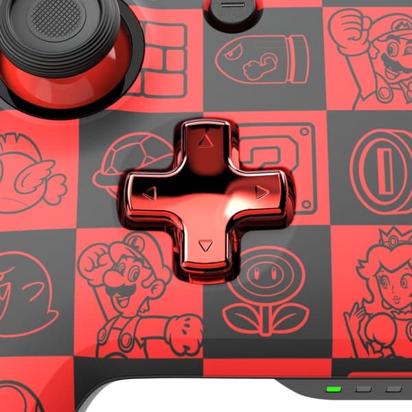 PDP Gaming Rematch Wireless Controller - Super Icon Glow in the Dark (Nintendo Switch)
