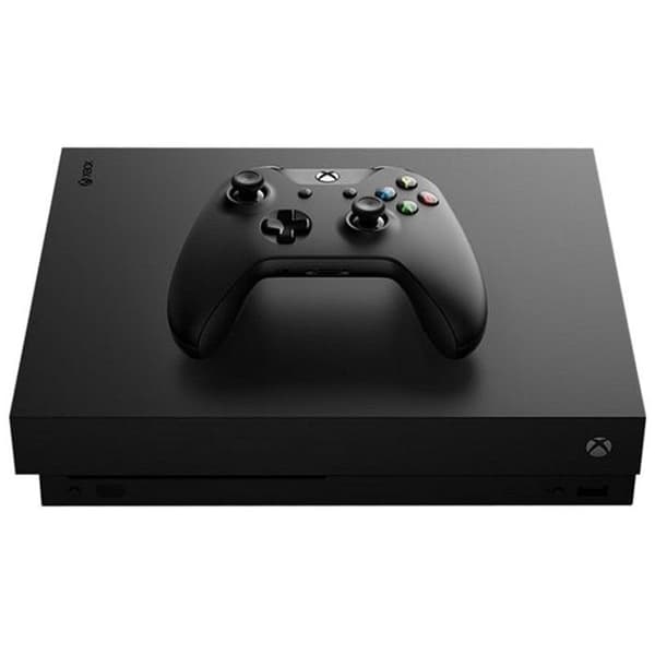 Xbox One X 1 TB Svart - Renoverad - Utmärkt skick- REFURBISHED