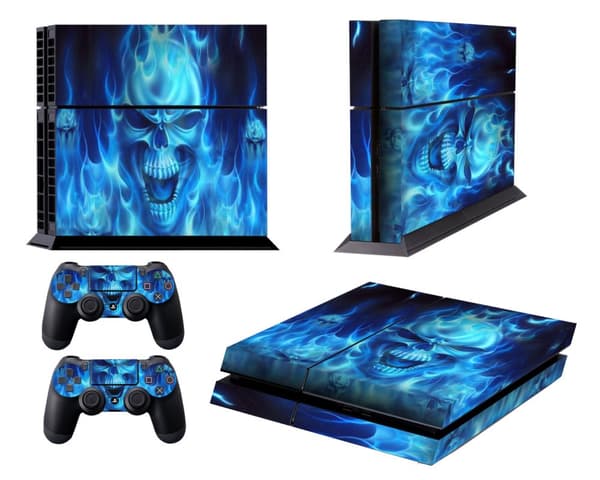 PS4 Spil Dekal Sæt Stilfuldt Farverigt Beskyttende Sticker Model 3