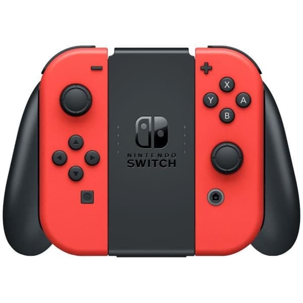 Nintendo Switch-konsol - OLED-modell • Mario Limited Edition (röd)