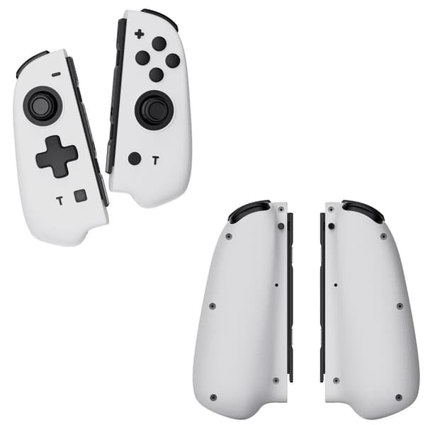 Fenner Trådløs Joycon-kontroller Nintendo Switch - Hvit
