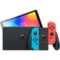 Miniatyrbild 1 av 3: NINTENDO Switch OLED 64 GB blå - Renoverad - Mycket bra skick- REFURBISHED