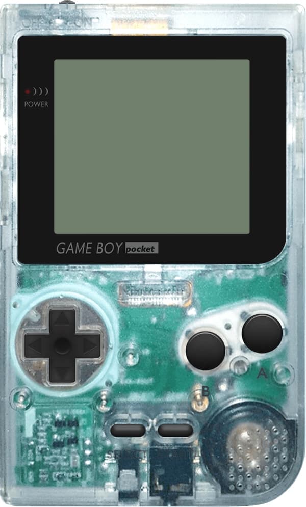Nintendo Gameboy Pocket - Konsol - Transparent