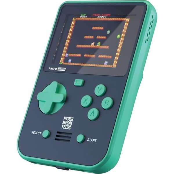 Retrogaming-konsol - BARA FÖR SPEL - Taito Super Pocket - 18 integrerade klassiska spel - Evercade-kompatibel: Mer än 350 spel