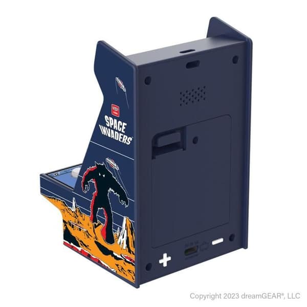 Bärbar konsol - RETROGAMING - Nano Player Pro - 4.8" - Vit färg - Pac Man-licens