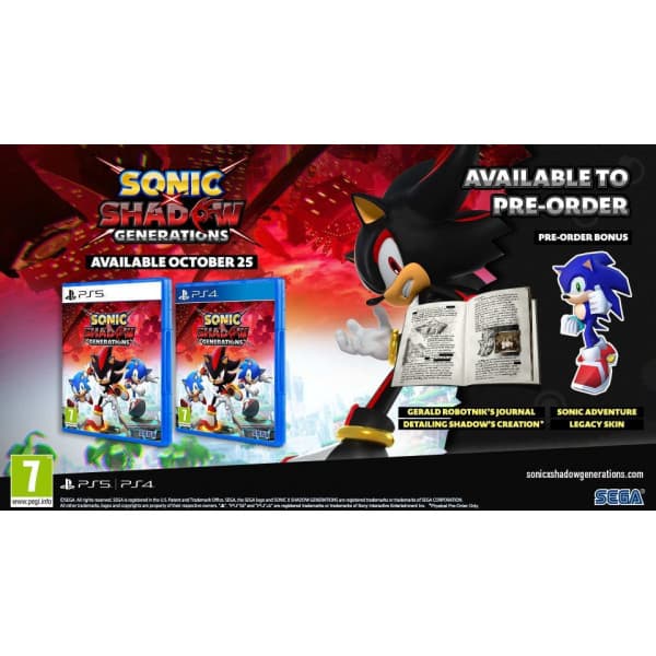 Sonic X Shadow Generationer (PS5)